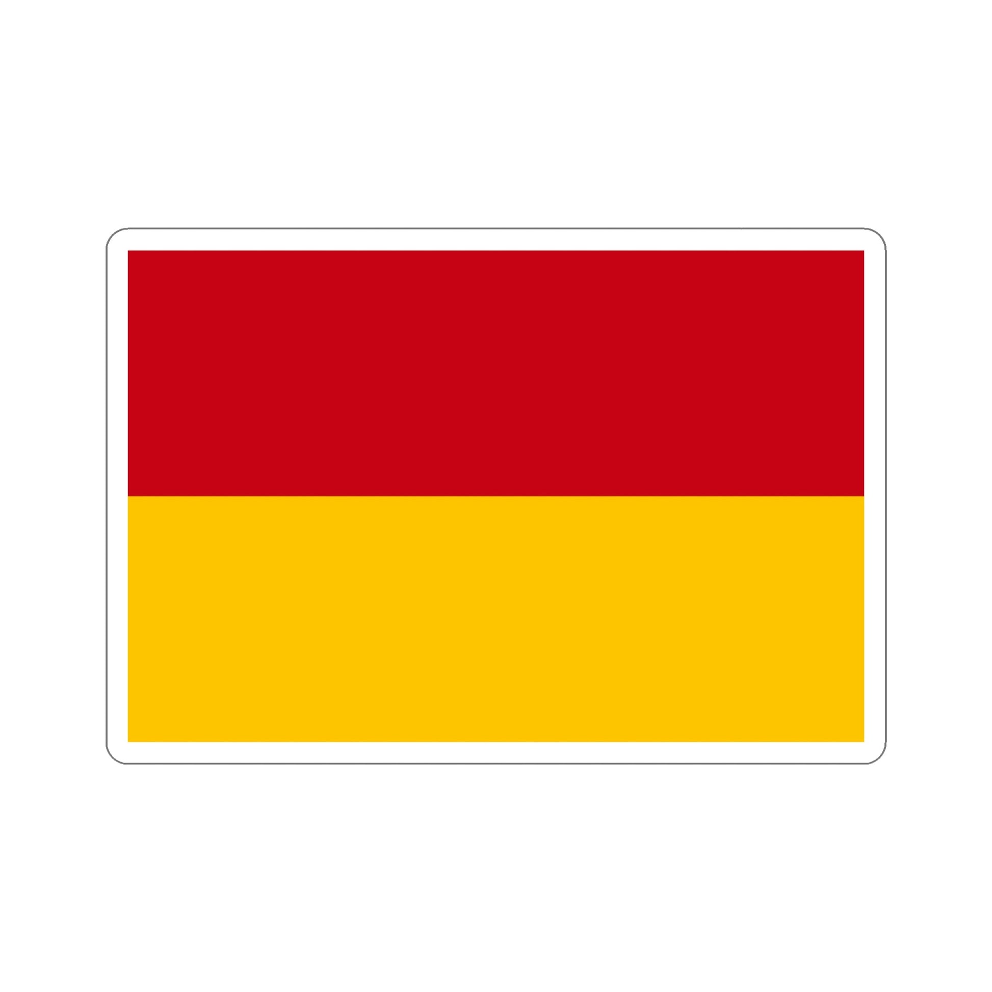 Flag of Cuenca Ecuador STICKER Vinyl Die-Cut Decal-5 Inch-The Sticker Space