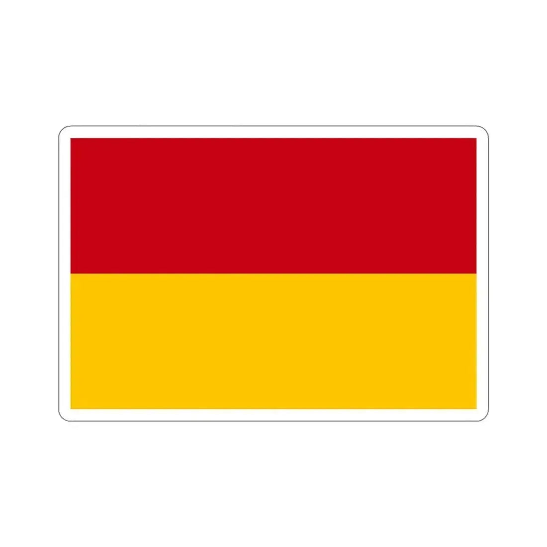 Flag of Cuenca Ecuador STICKER Vinyl Die-Cut Decal 5 Inch - The Sticker Space