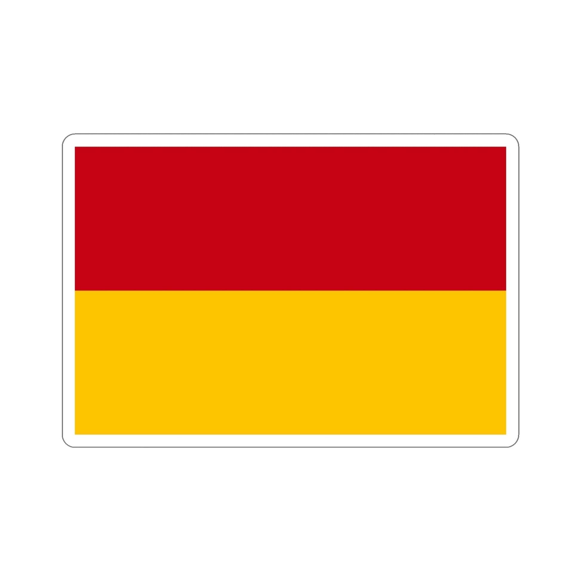 Flag of Cuenca Ecuador STICKER Vinyl Die-Cut Decal-6 Inch-The Sticker Space