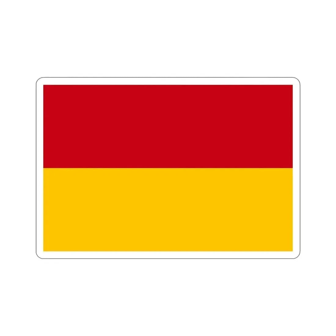 Flag of Cuenca Ecuador STICKER Vinyl Die-Cut Decal 6 Inch - The Sticker Space