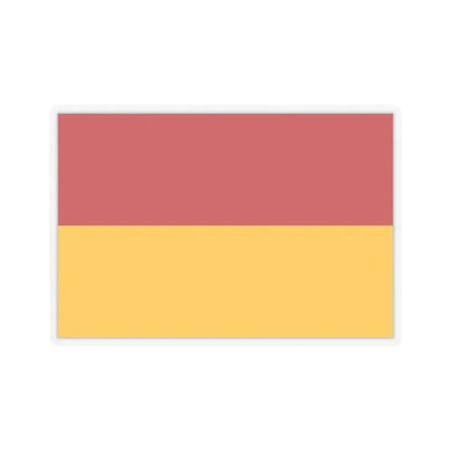 Flag of Cuenca Ecuador - STICKER Vinyl Kiss-Cut Decal 2 Inch Transparent - The Sticker Space