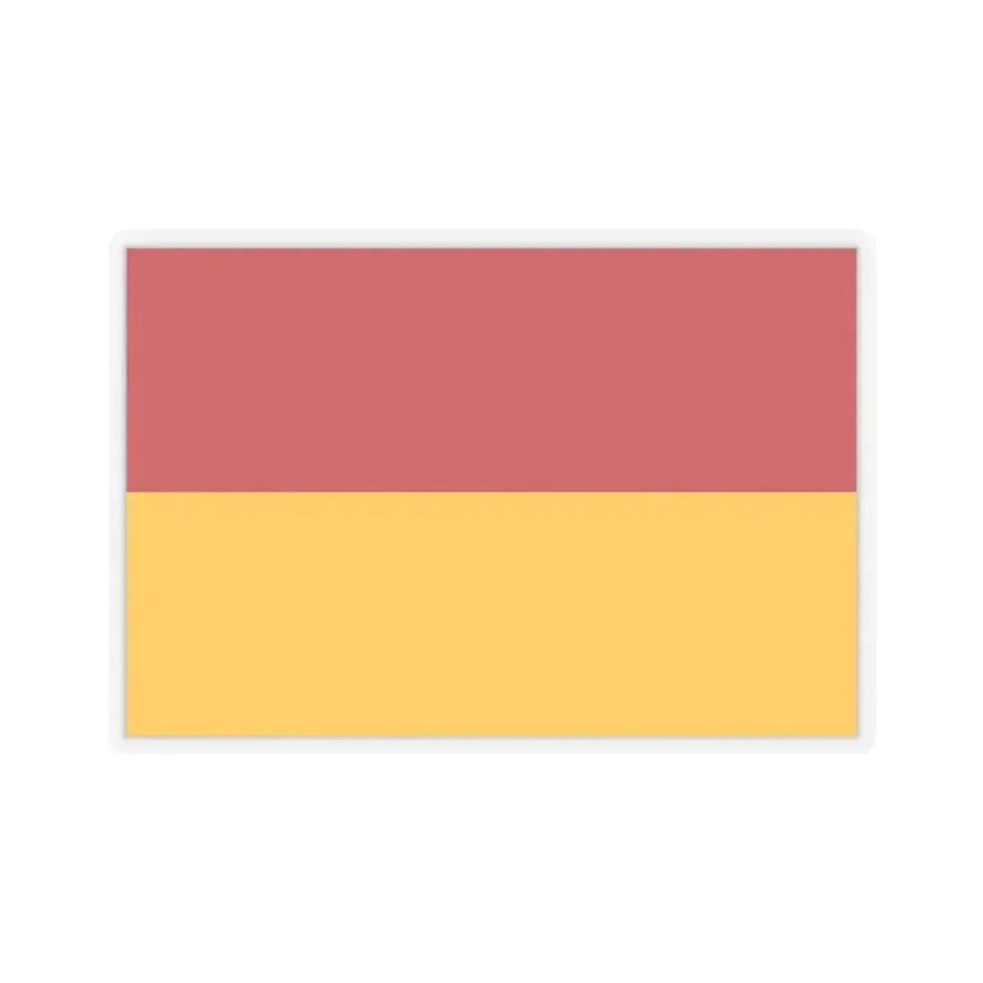 Flag of Cuenca Ecuador - STICKER Vinyl Kiss-Cut Decal 3 Inch Transparent - The Sticker Space