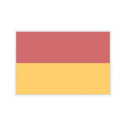 Flag of Cuenca Ecuador - STICKER Vinyl Kiss-Cut Decal 3 Inch Transparent - The Sticker Space