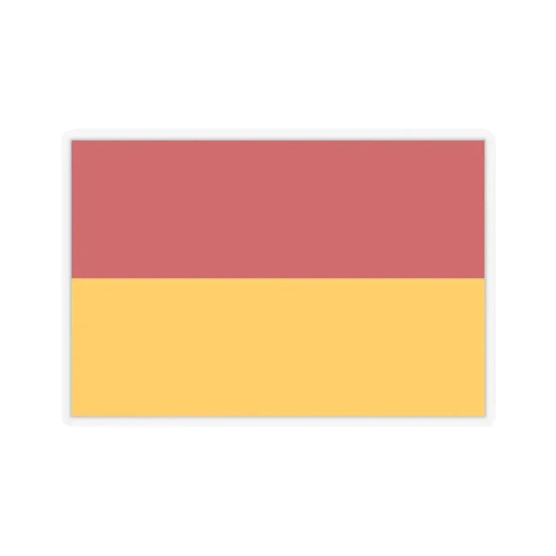 Flag of Cuenca Ecuador - STICKER Vinyl Kiss-Cut Decal 4 Inch Transparent - The Sticker Space