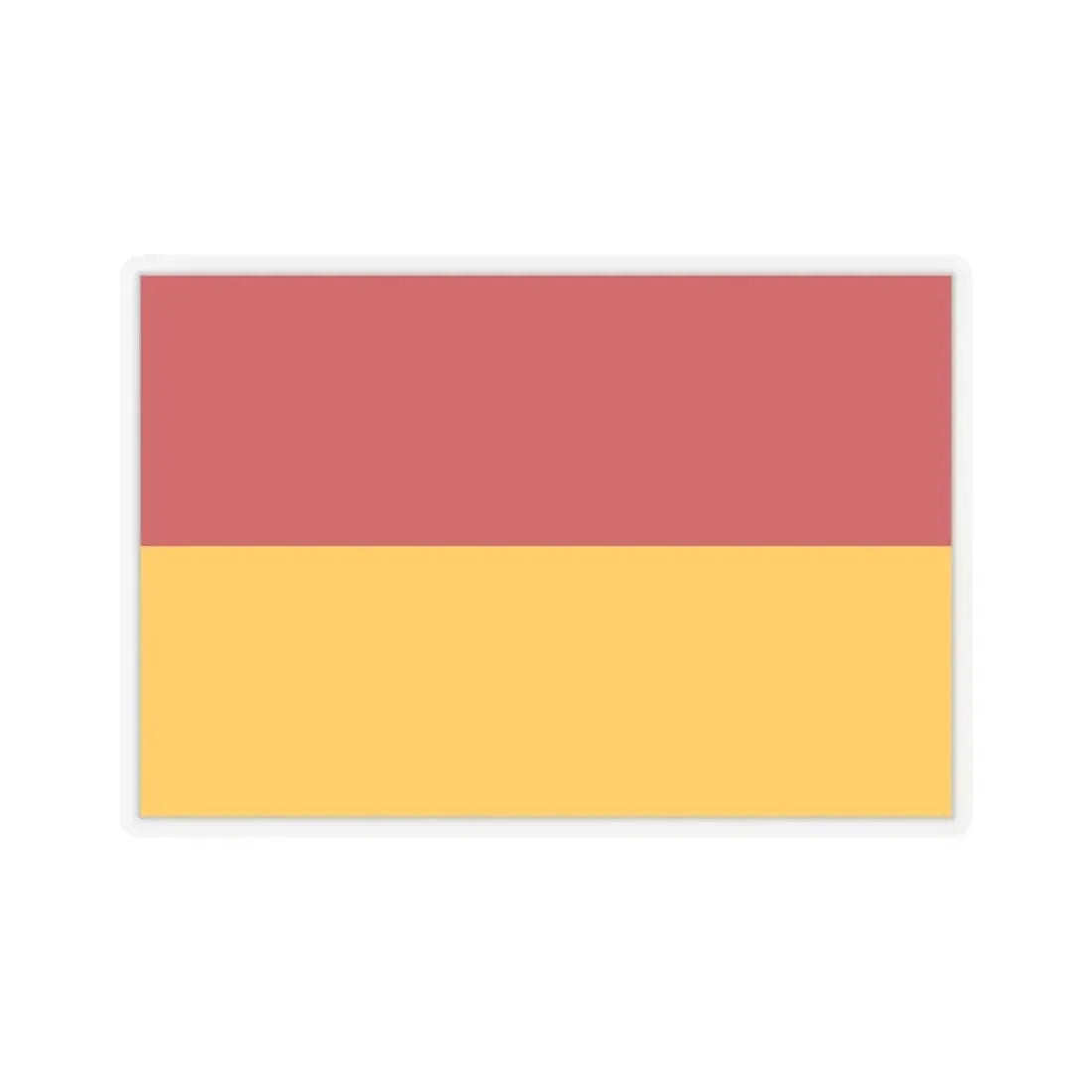 Flag of Cuenca Ecuador - STICKER Vinyl Kiss-Cut Decal 6 Inch Transparent - The Sticker Space