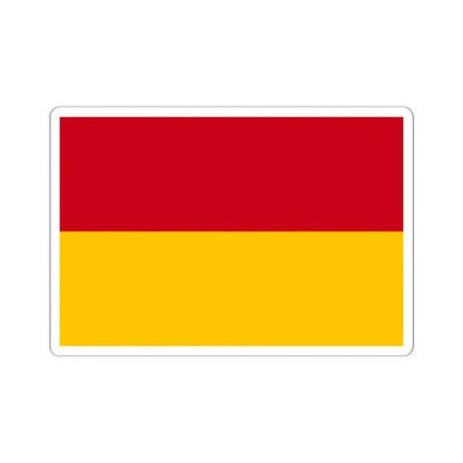 Flag of Cuenca Ecuador - STICKER Vinyl Kiss-Cut Decal 6 Inch White - The Sticker Space