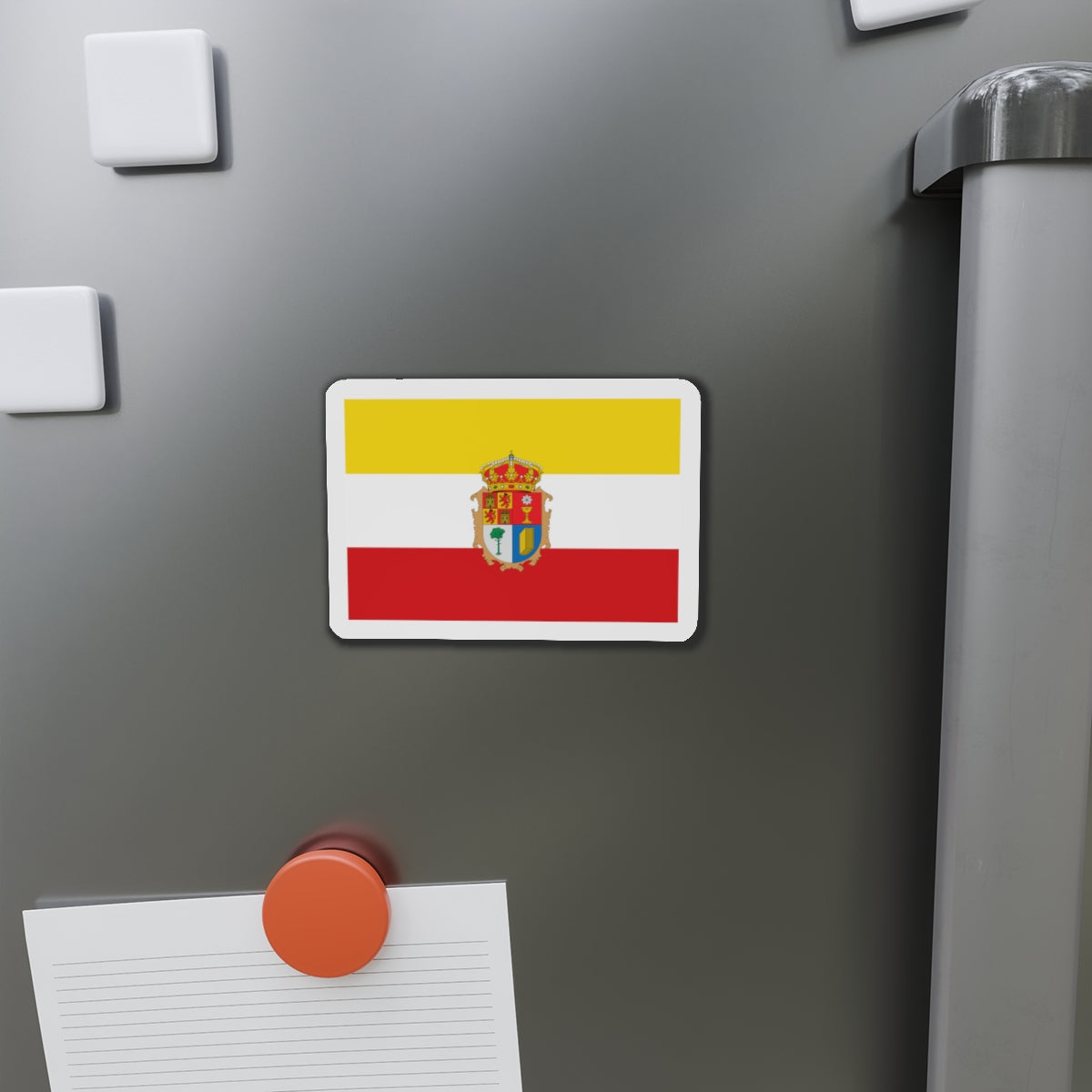 Flag of Cuenca Spain - Die-Cut Magnet-The Sticker Space