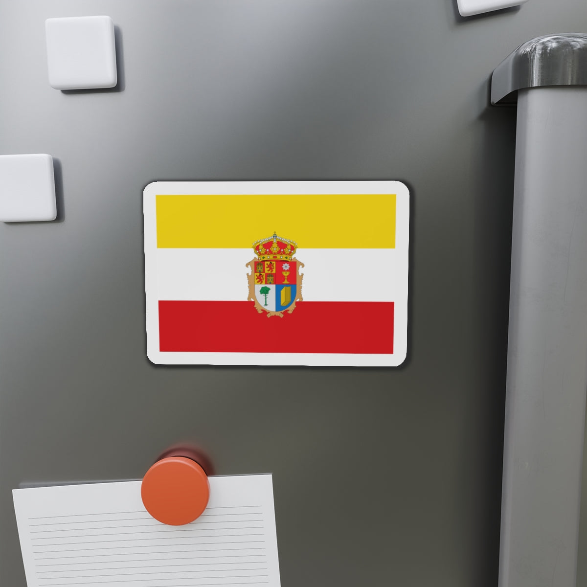 Flag of Cuenca Spain - Die-Cut Magnet-The Sticker Space