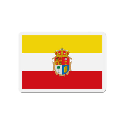 Flag of Cuenca Spain - Die-Cut Magnet-4" x 4"-The Sticker Space