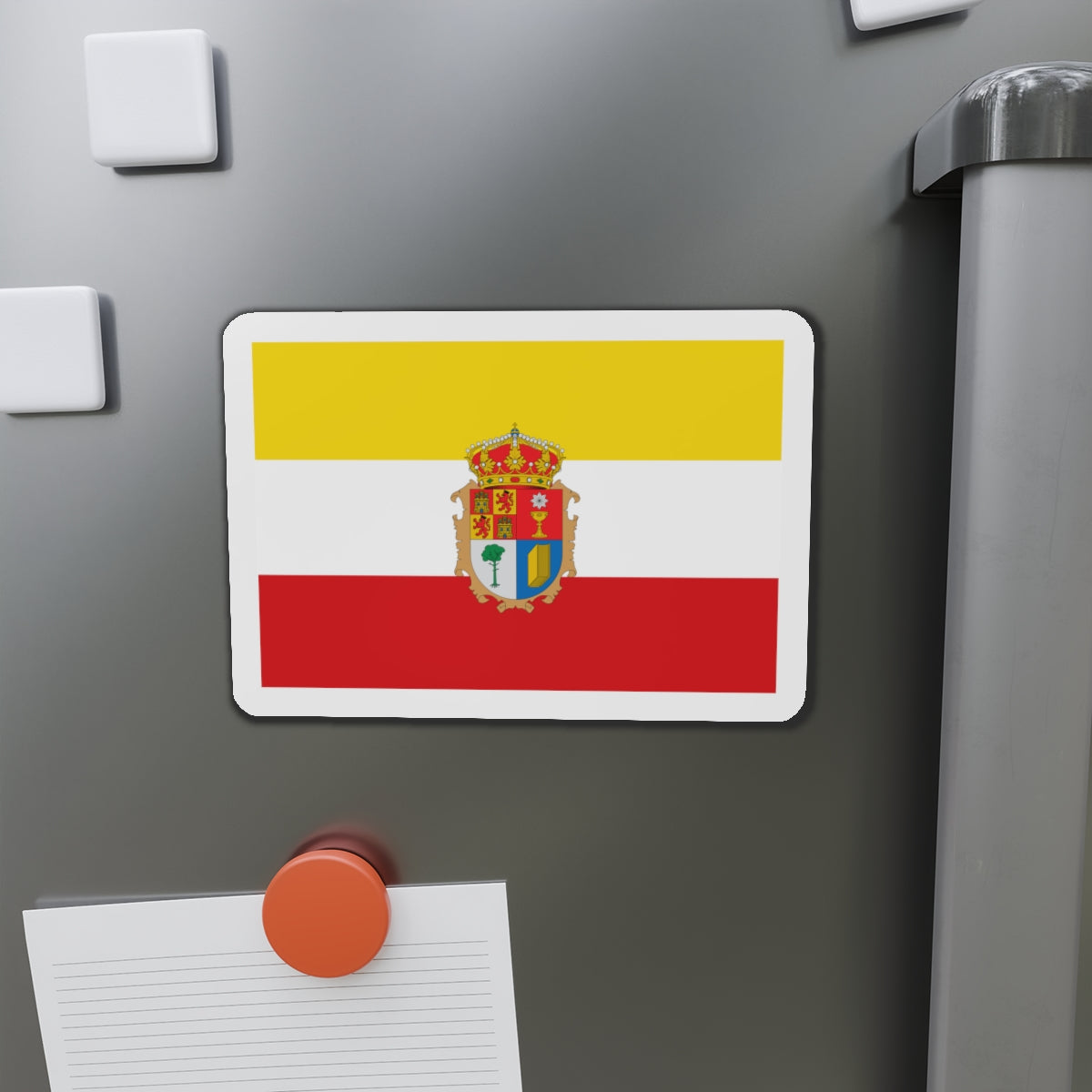 Flag of Cuenca Spain - Die-Cut Magnet-The Sticker Space