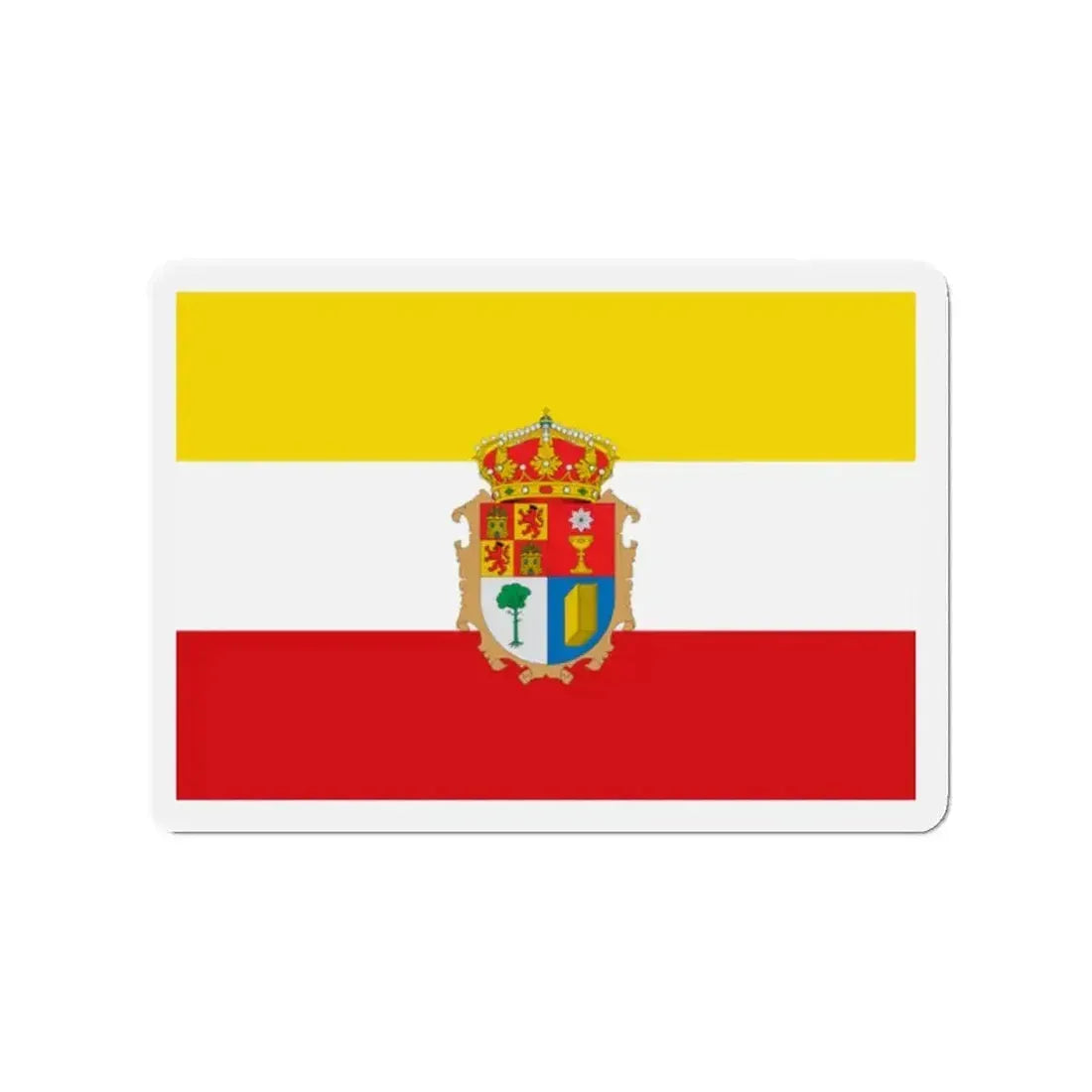 Flag of Cuenca Spain - Refrigerator Magnet - The Sticker Space