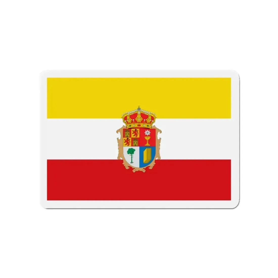 Flag of Cuenca Spain - Refrigerator Magnet - The Sticker Space