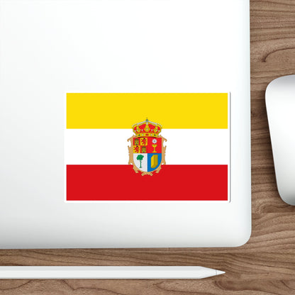 Flag of Cuenca Spain STICKER Vinyl Die-Cut Decal-The Sticker Space