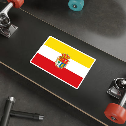 Flag of Cuenca Spain STICKER Vinyl Die-Cut Decal-The Sticker Space