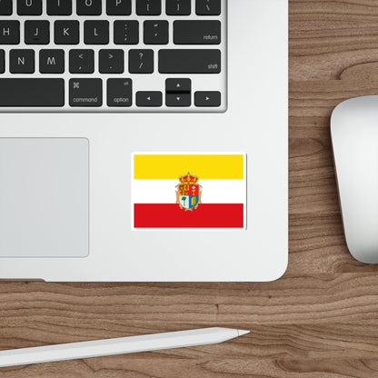 Flag of Cuenca Spain STICKER Vinyl Die-Cut Decal-The Sticker Space