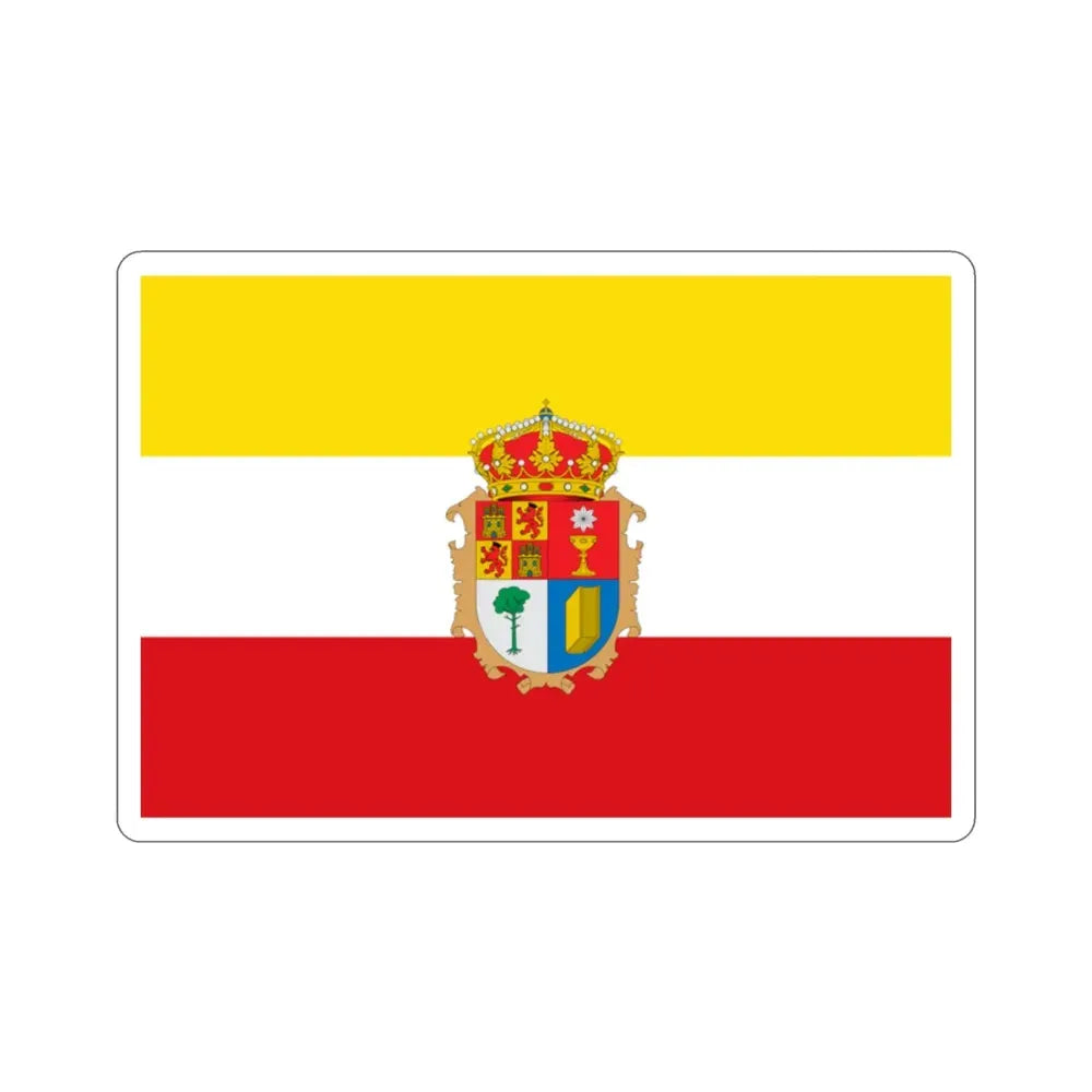 Flag of Cuenca Spain STICKER Vinyl Die-Cut Decal - The Sticker Space