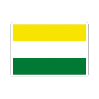 Flag of Cuevo Bolivia (Bolivia) STICKER Vinyl Kiss-Cut Decal 3 Inch White - The Sticker Space