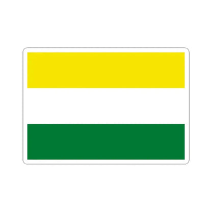 Flag of Cuevo Bolivia (Bolivia) STICKER Vinyl Kiss-Cut Decal 6 Inch White - The Sticker Space