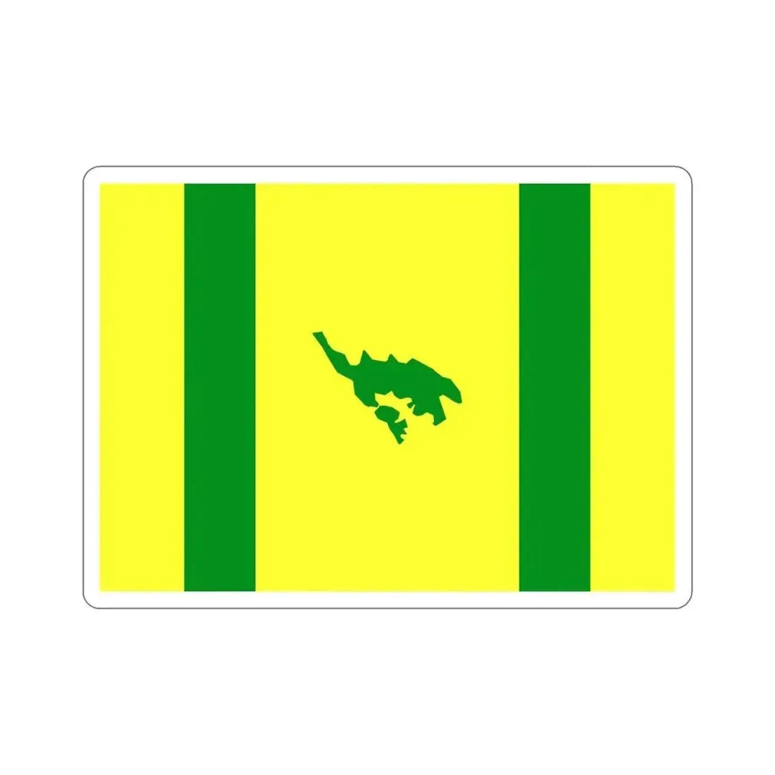 Flag of Culebra Puerto Rico STICKER Vinyl Die-Cut Decal - The Sticker Space