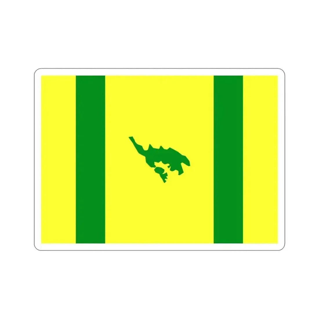 Flag of Culebra Puerto Rico STICKER Vinyl Die-Cut Decal - The Sticker Space