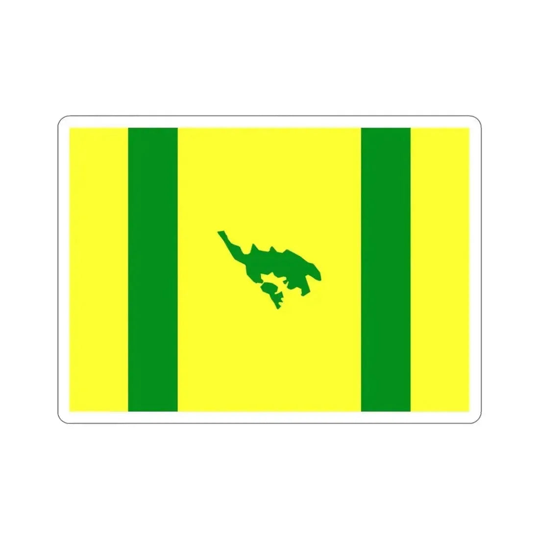 Flag of Culebra Puerto Rico STICKER Vinyl Die-Cut Decal - The Sticker Space
