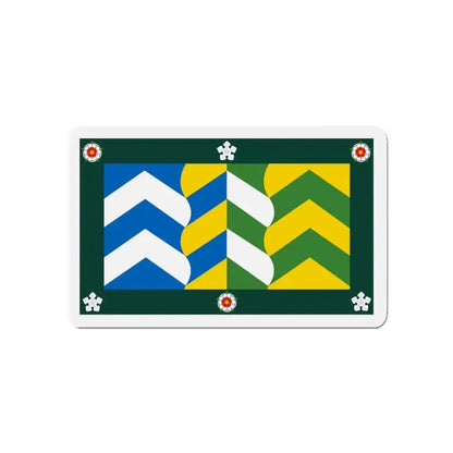 Flag of Cumbria UK - Refrigerator Magnet 4 Inch - The Sticker Space