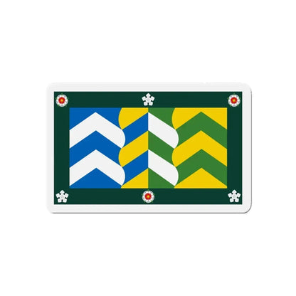 Flag of Cumbria UK - Refrigerator Magnet 5 Inch - The Sticker Space
