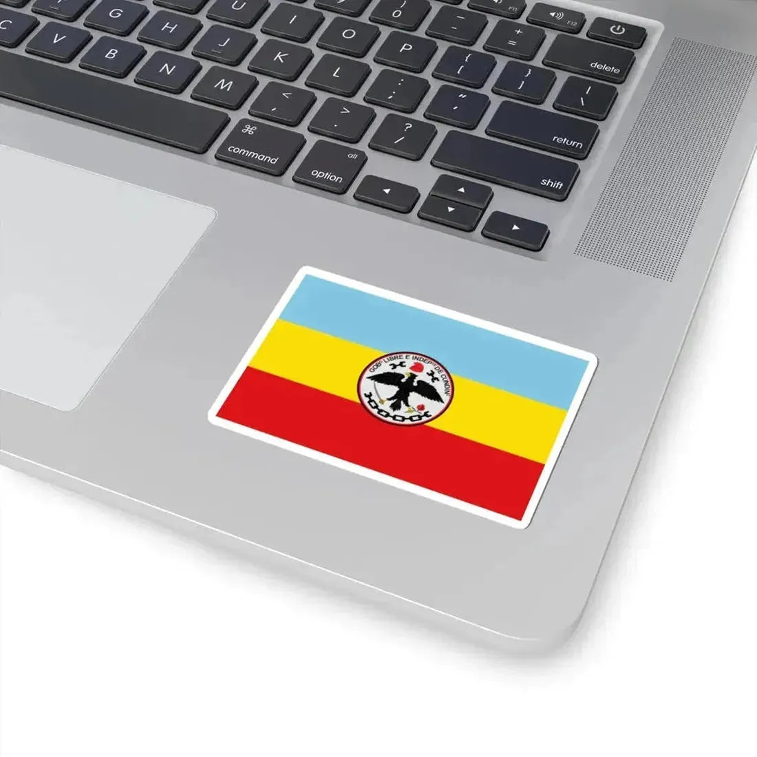 Flag of Cundinamarca (Colombia) STICKER Vinyl Kiss-Cut Decal - The Sticker Space