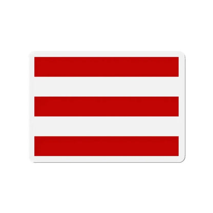 Flag of Cuneo Italy - Refrigerator Magnet 2 Inch - The Sticker Space