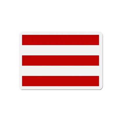 Flag of Cuneo Italy - Refrigerator Magnet 5 Inch - The Sticker Space