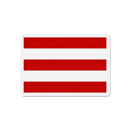 Flag of Cuneo Italy - Refrigerator Magnet - The Sticker Space