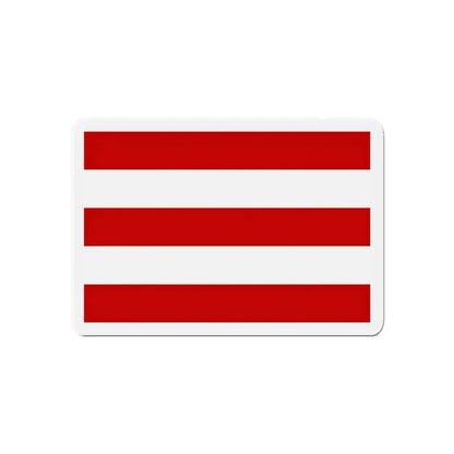 Flag of Cuneo Italy - Refrigerator Magnet - The Sticker Space