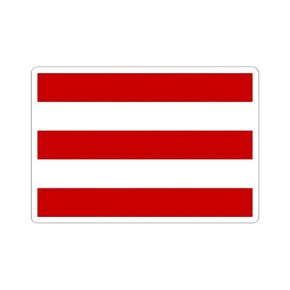 Flag of Cuneo Italy - STICKER Vinyl Kiss-Cut Decal - The Sticker Space