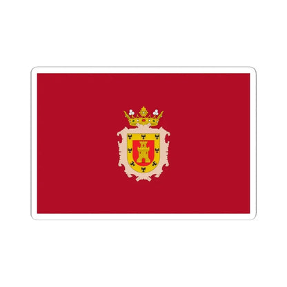 Flag of Cusco 1540-1978 (Peru) STICKER Vinyl Kiss-Cut Decal 6 Inch White - The Sticker Space