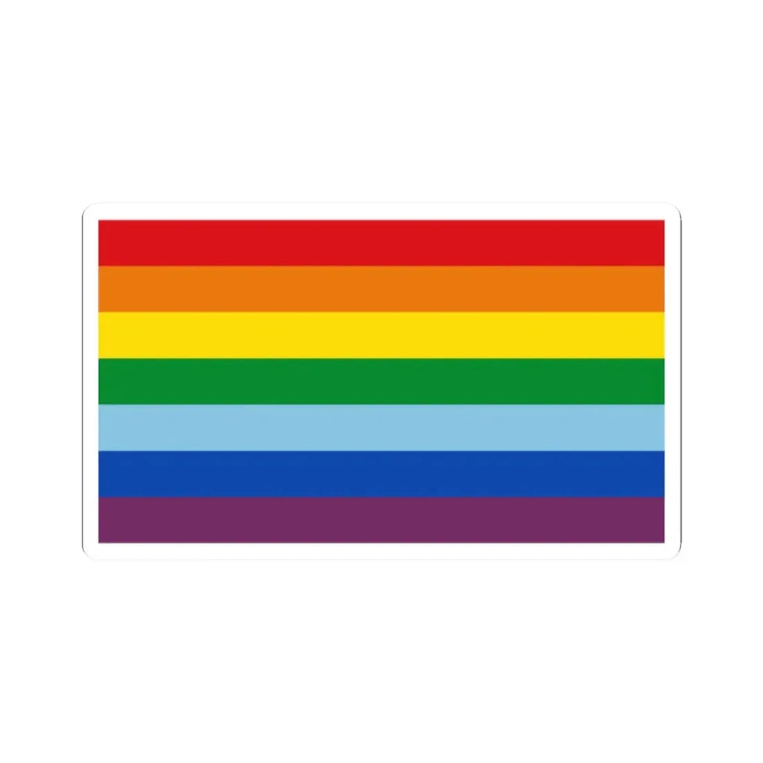 Flag of Cusco 1978-2021 (Peru) STICKER Vinyl Kiss-Cut Decal 2 Inch White - The Sticker Space