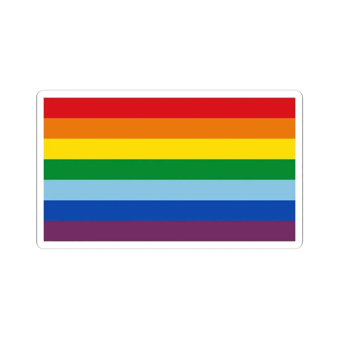 Flag of Cusco 1978-2021 (Peru) STICKER Vinyl Kiss-Cut Decal 6 Inch White - The Sticker Space