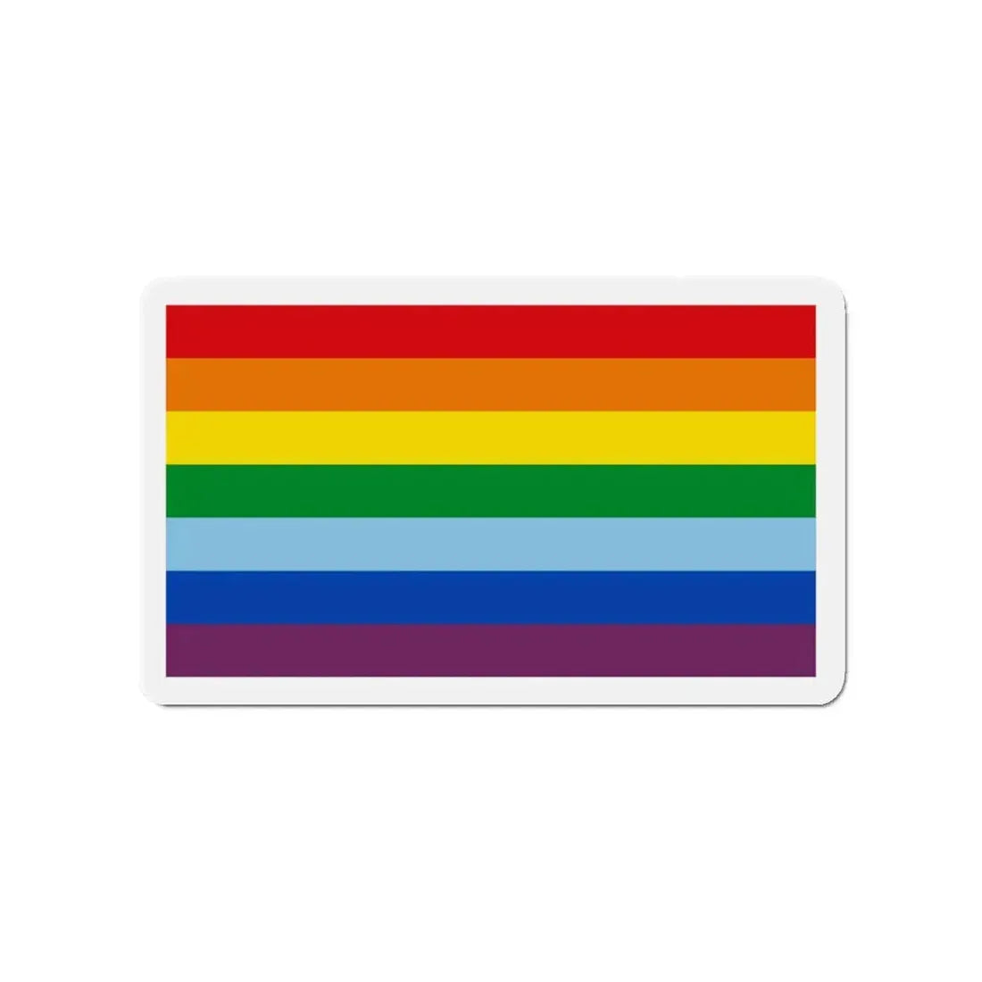 Flag of Cusco capital of the Cusco Region Peru - Refrigerator Magnet 3 Inch - The Sticker Space