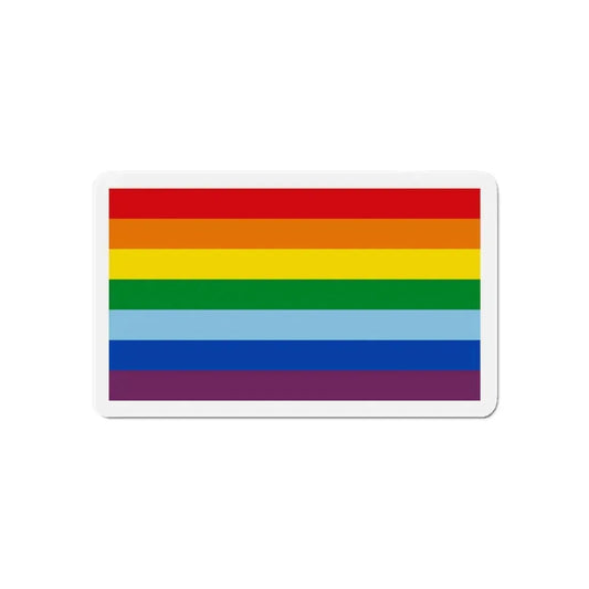 Flag of Cusco capital of the Cusco Region Peru - Refrigerator Magnet 6 Inch - The Sticker Space