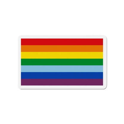 Flag of Cusco capital of the Cusco Region Peru - Refrigerator Magnet - The Sticker Space