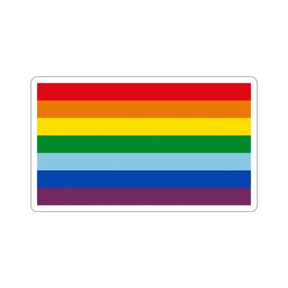 Flag of Cusco capital of the Cusco Region Peru STICKER Vinyl Die-Cut Decal 2 Inch - The Sticker Space