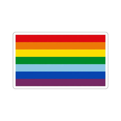 Flag of Cusco capital of the Cusco Region Peru STICKER Vinyl Die-Cut Decal 4 Inch - The Sticker Space