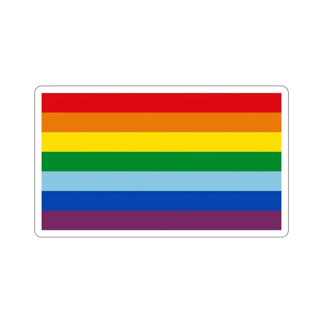 Flag of Cusco capital of the Cusco Region Peru STICKER Vinyl Die-Cut Decal - The Sticker Space