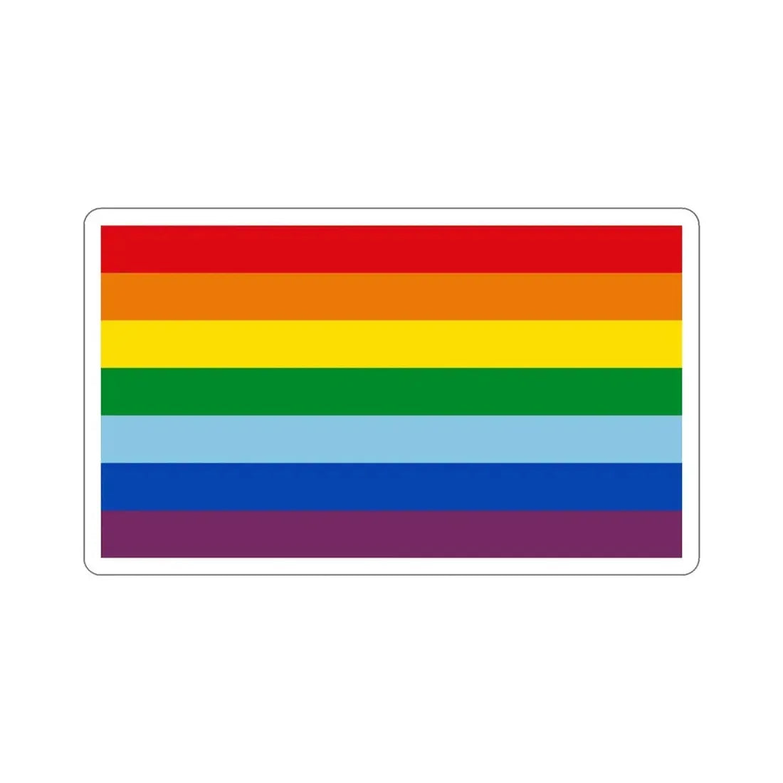 Flag of Cusco capital of the Cusco Region Peru STICKER Vinyl Die-Cut Decal - The Sticker Space