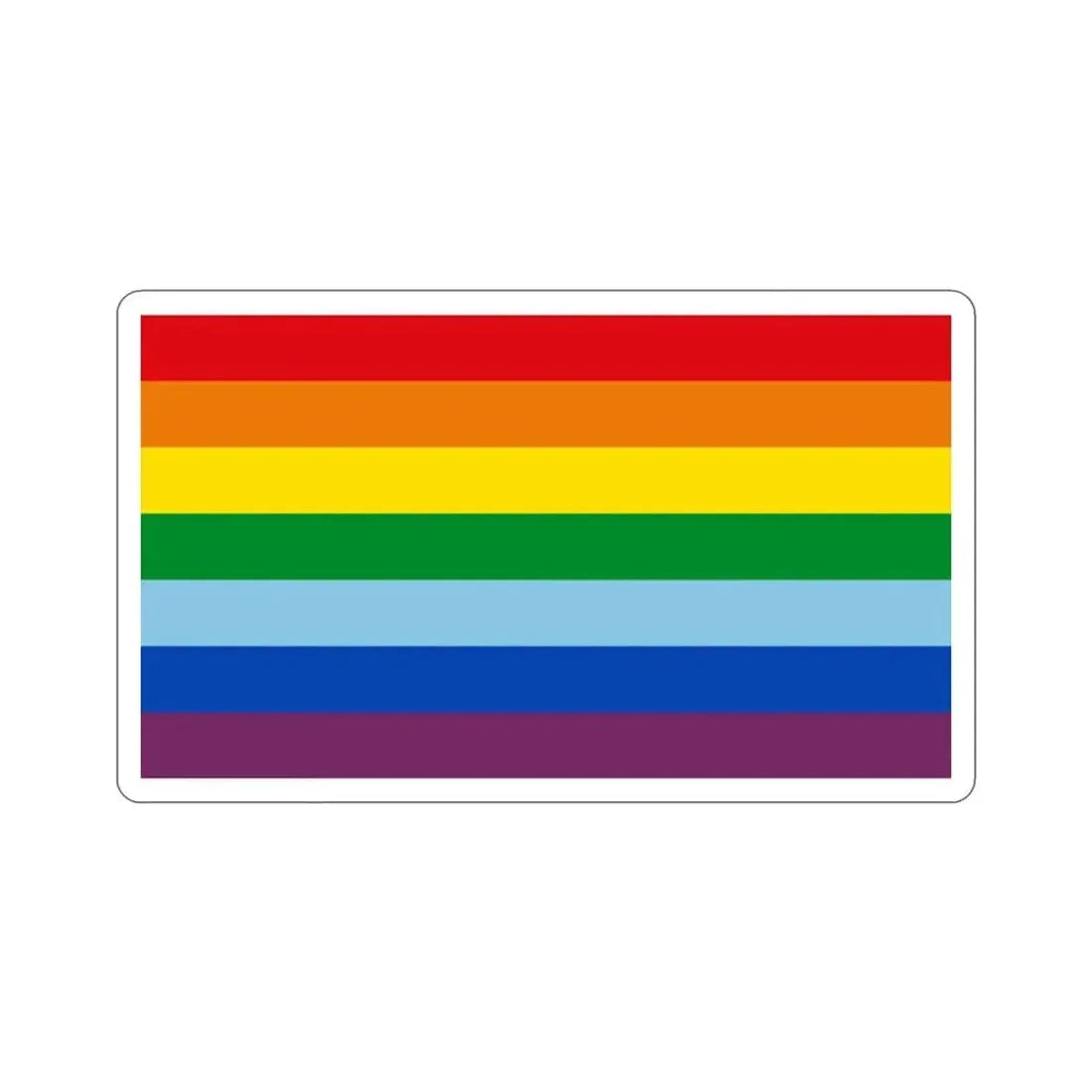 Flag of Cusco capital of the Cusco Region Peru STICKER Vinyl Die-Cut Decal - The Sticker Space