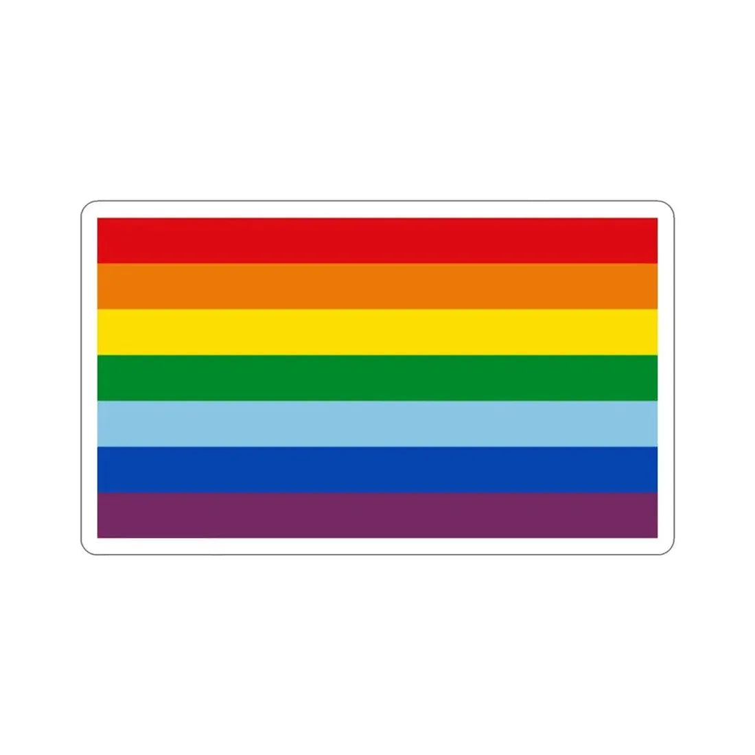 Flag of Cusco capital of the Cusco Region Peru STICKER Vinyl Die-Cut Decal - The Sticker Space