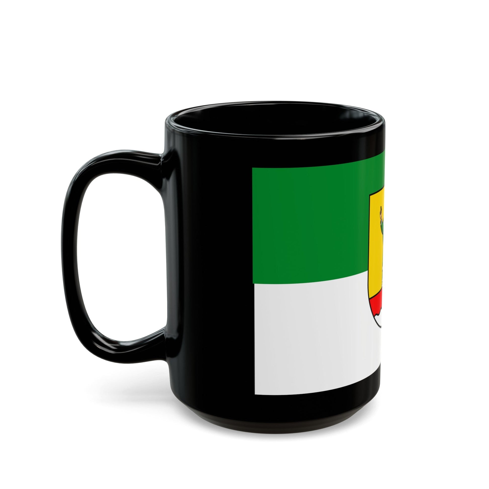 Flag of Cuxhaven Germany - Black Coffee Mug-The Sticker Space