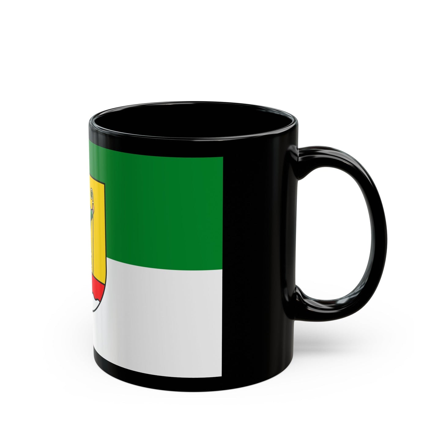 Flag of Cuxhaven Germany - Black Coffee Mug-The Sticker Space