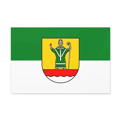 Flag of Cuxhaven Germany - Canvas Wall Art - The Sticker Space