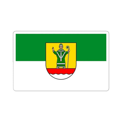 Flag of Cuxhaven Germany STICKER Vinyl Die-Cut Decal 3 Inch - The Sticker Space