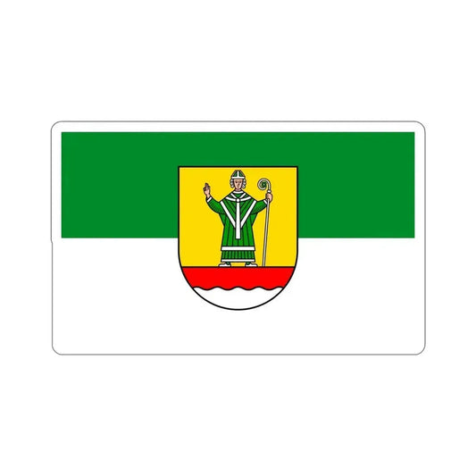 Flag of Cuxhaven Germany STICKER Vinyl Die-Cut Decal 6 Inch - The Sticker Space